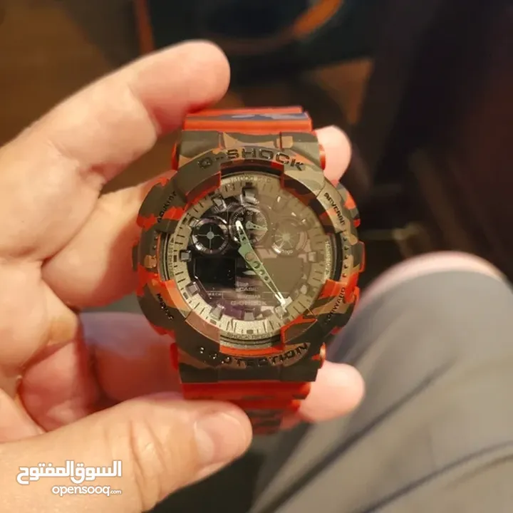 للبيع: ساعة كاسيو G-Shock GA-100 أصلية (مستعملة بحالة ممتازة)