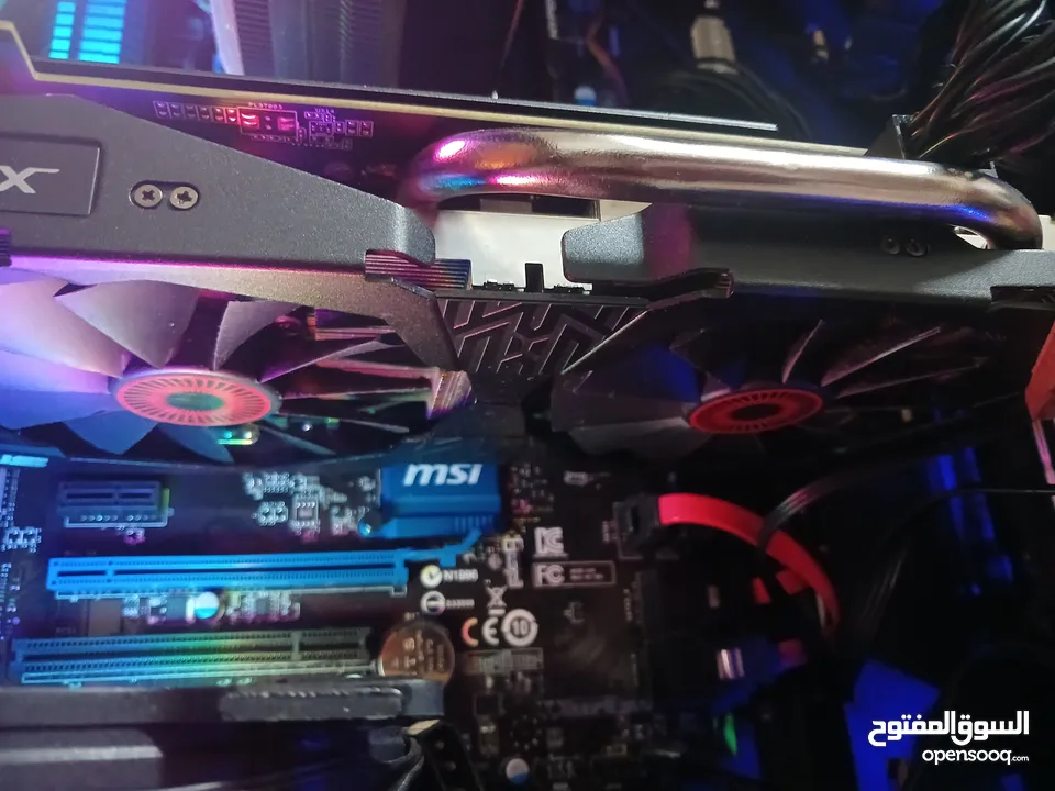 مذر بورد z 97  gaming +كرت شاشه 790 asus strix  4جيجا