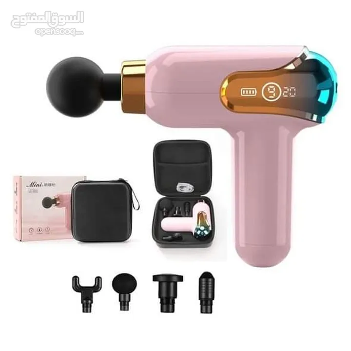 Fascia Gun Massager LC002 يحتوي مسدس التدليك على 9 سرعات  لذا يمكنك اختيار السرعة التي تناسب احتياجا