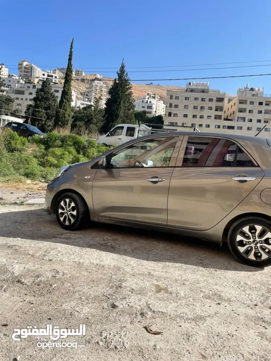 كيا مورنج 2017 بصمه فل بدون فتحه عداد 70 بسعر 36000 ألف نقدا بدل وارد منبدل