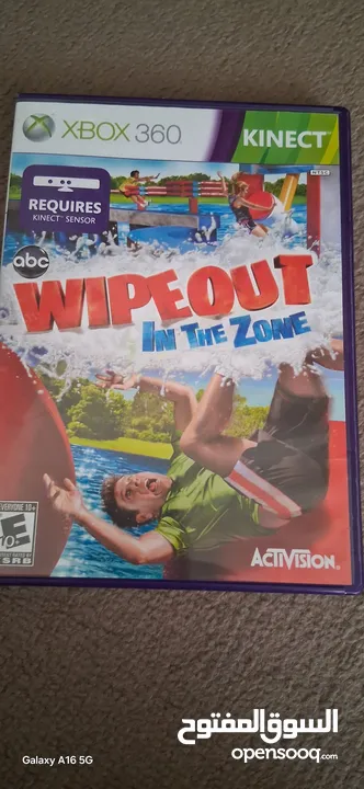 wipe out in the zone for xbox 360 requires kinect