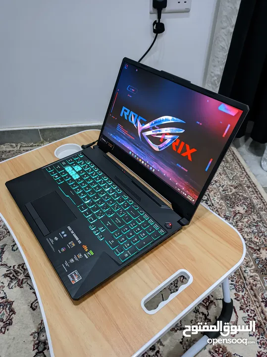 لابتوب جيمنج وشغل من شركة ASUS بكارت RTX 3050 4GB معالج Ryzen 7 7435HS - Gaming Laptop