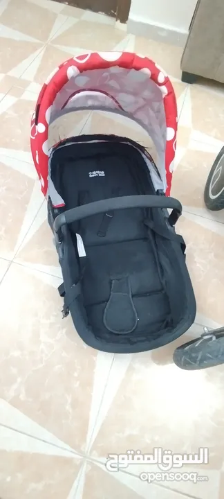 عربايه اطفال شبه جديده للبيع بسبب السفر
