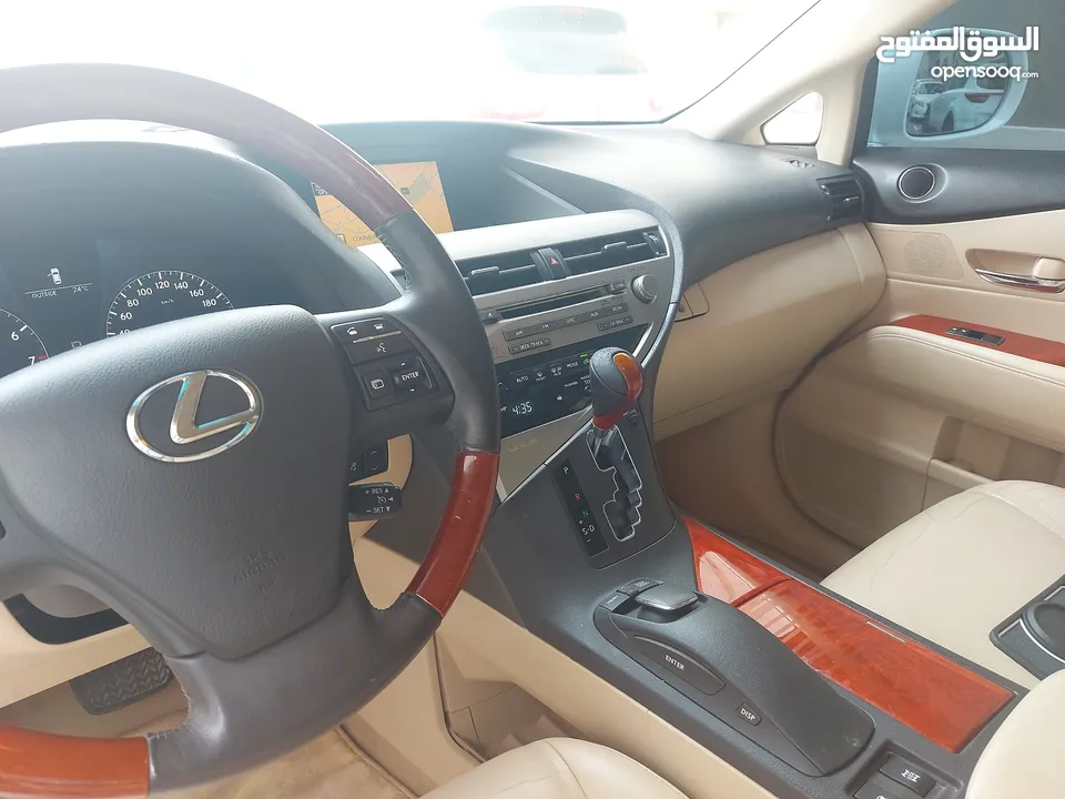 GCC LEXUS RX350 2009 IN PERFECT CONDITION لكزس خليجي فول اوبشن في حتلة ممتازة