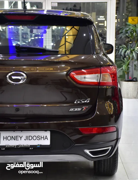 GAC GS4 235T ( 2019 Model ) in Brown Color GCC Specs