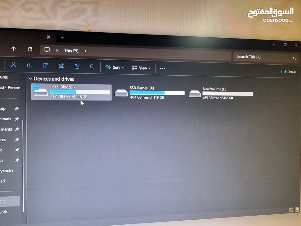 جهاز اللعاب للبيع جيمنغ Pc Gaming setup