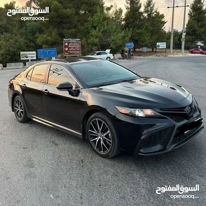 كامري 2021 اعلى صنف (SE) Sport بلاك اديشن فحص كامل( كلين )وارد كندا من الزيرو