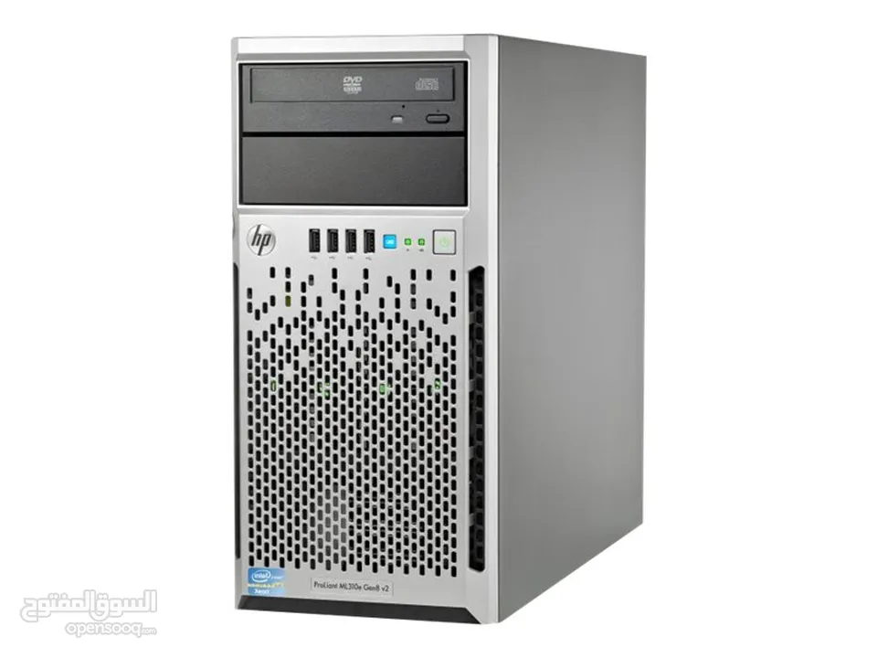 جهاز سيرفر HP ProLiant ML310e, 8gen أداء عالي لتخزين عالي