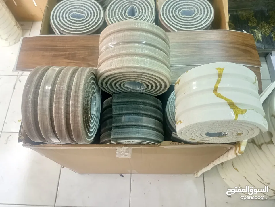 فوم جدران لاصق جميع الألوان وبديل سيراميك ورخام جميع الألوان رولات بديل خشب باركيه اسعار جملة جملة