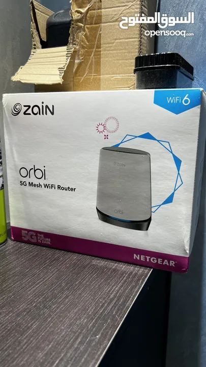 Zain 5g netgear Orbi wifi-6 Router