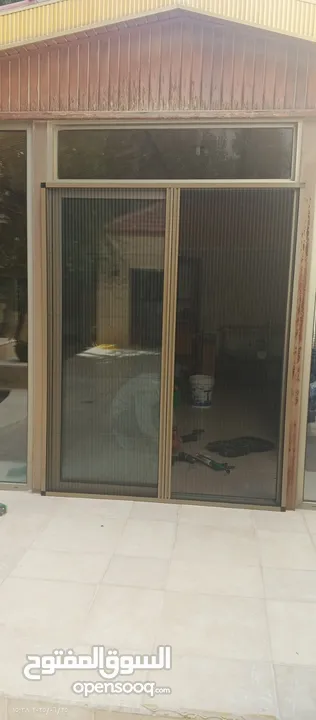جميع أعمال الألمنيوم والحداده والسيكوريت