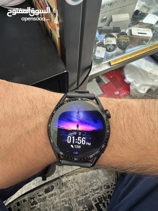 ساعة Huawei Watch GT 3: تقنية متكاملة وتصميم فاخر - بحالة الوكالة وبسعر مغرٍ امتلك الأناقة الذكية.