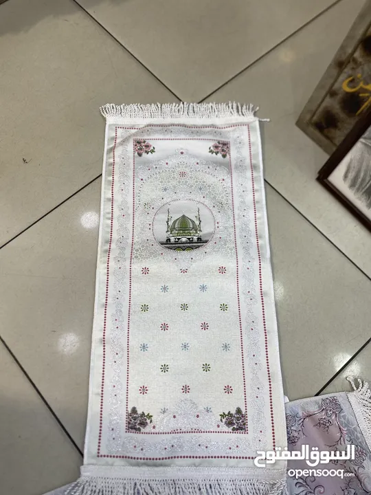 سجادة صلاه انواع مختلفة وقياسات مختلفة