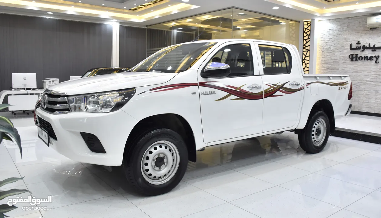 Toyota Hilux 2.7 VVT-i ( 2021 Model ) in White Color GCC Specs