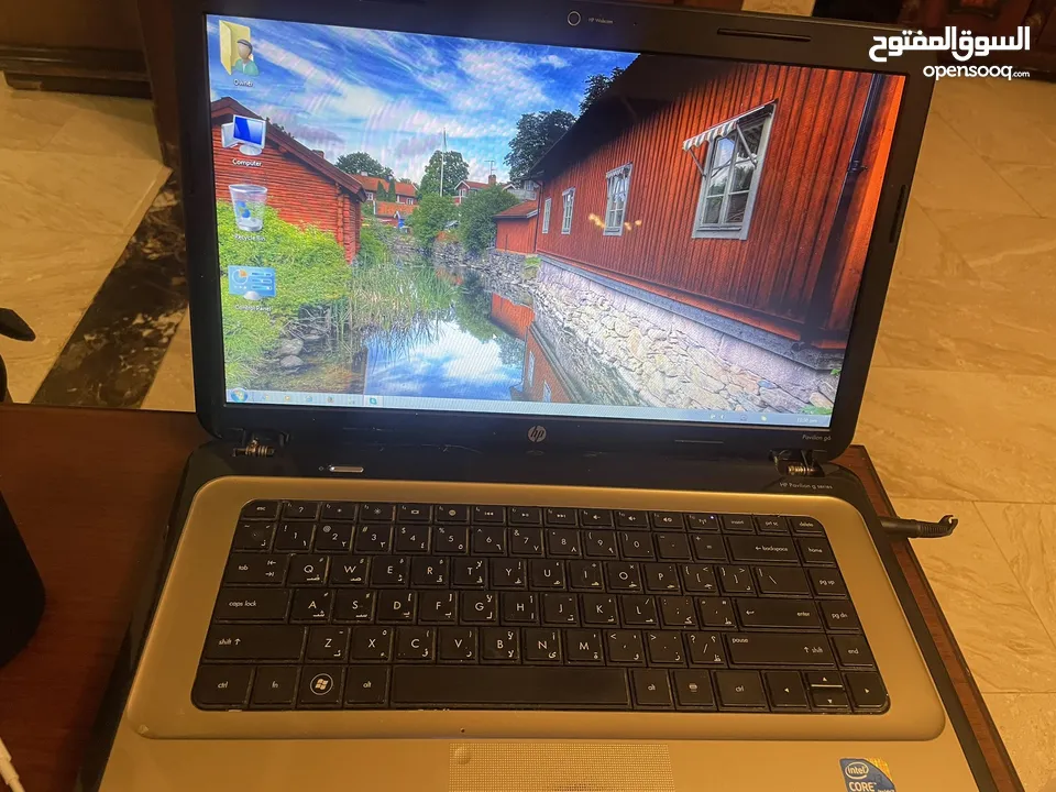لابتوب hp يعمل بشكل ممتاز