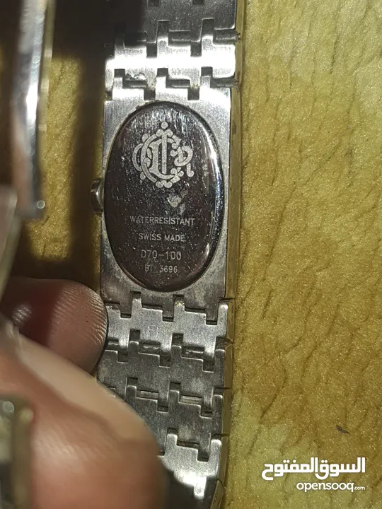 ساعة اصلية من الذهب Cartier و Dior