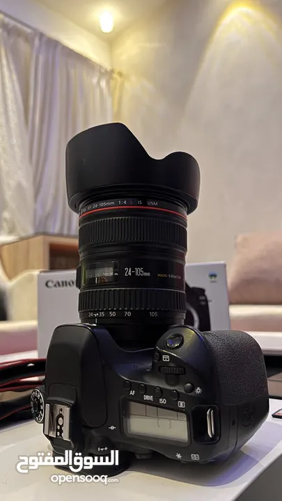 Canon 80D عدسه 24-105 فل فريم