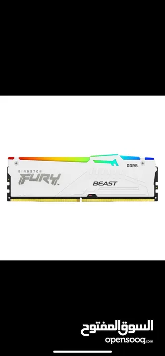 fury 32g 6000mhz whitre