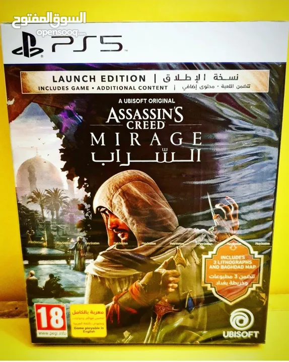 Assassin creed mirage launch edition ps5