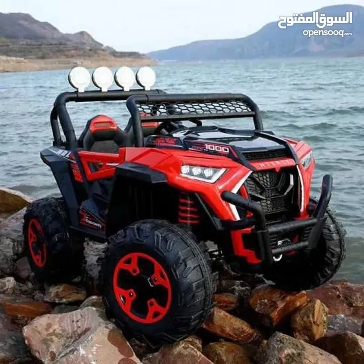 BIG BUGGY VOITURE ELECTRIQUE RZR1000 12V 4X4عرض خااااااص   Batterie 12V. Téléco