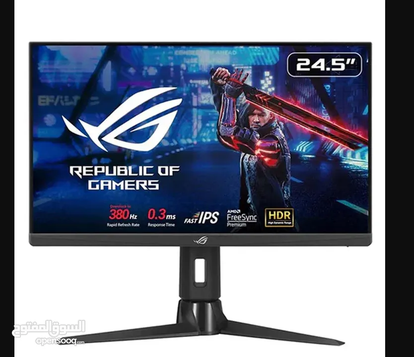 GAMING MONITOR USED ONLY 3 MONTHS - Asus Rog Strix XG259QN 24.5′′ FHD IPS 380Hz 0.3ms