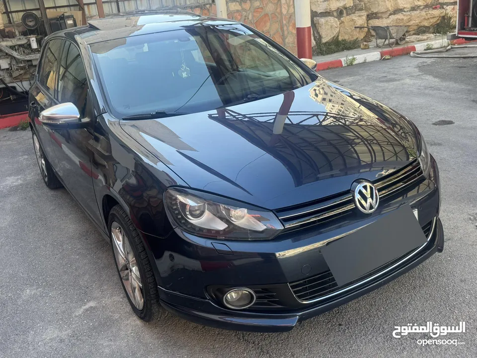 جولف موديل 2012 mk6 فل اضافات للبيع عالكاش