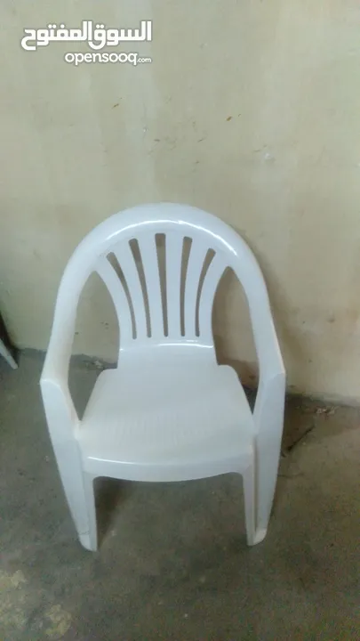 Chair and table. air cooler. tent for rent تاجير كراسي و طاولة