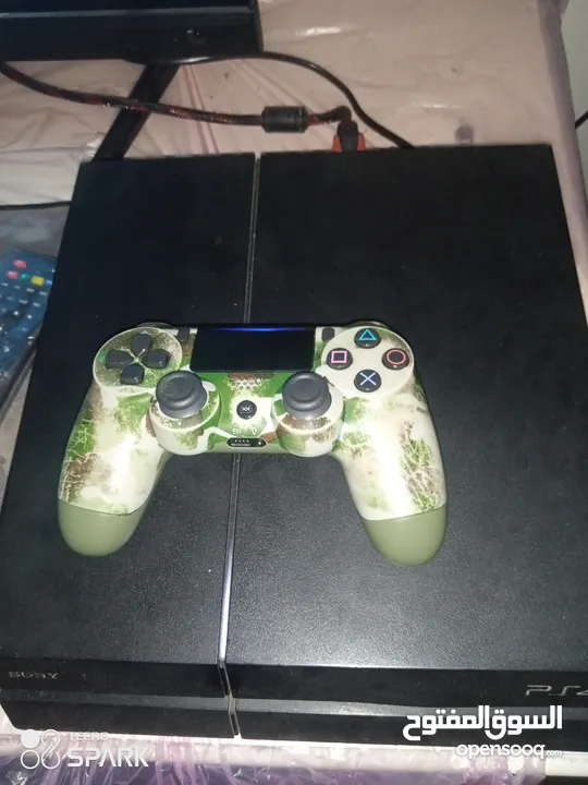 ps4 fat بحاله ممتازه جدا