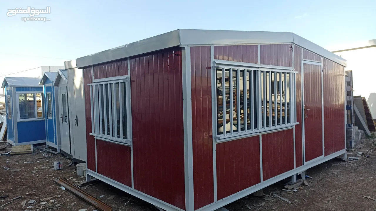 بيوت جاهزة للسكن (كرفانات متنقلة )- prefabricated houses للبيع