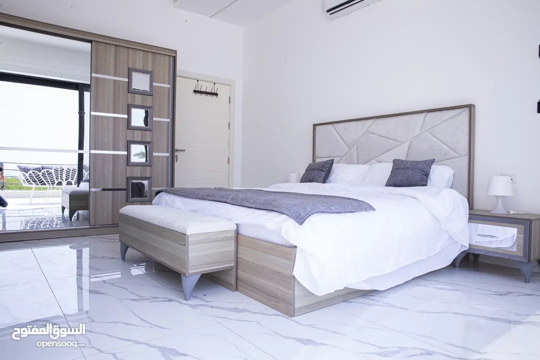 تجربة الفخامة والراحة : احجز شاليهك الآن واقضي اجازتك بكامل الخصوصية والرقي The gray villas