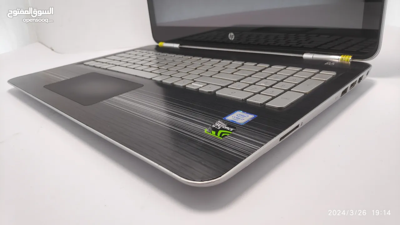 Hp pavilion gaming touch بكارتين شاشه
