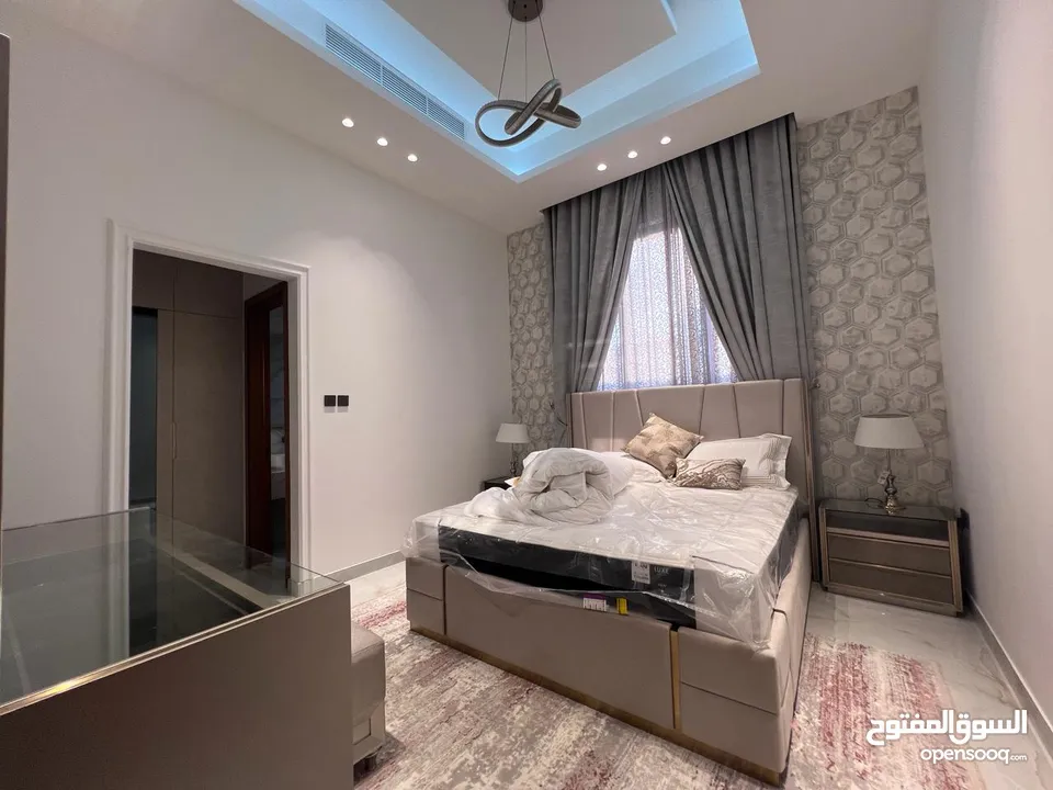 $$For sale, a villa in the most prestigious areas of Ajman, near the gardens, with furniture$$