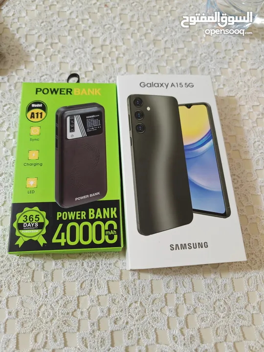 A15 Android mobile & Power Bank