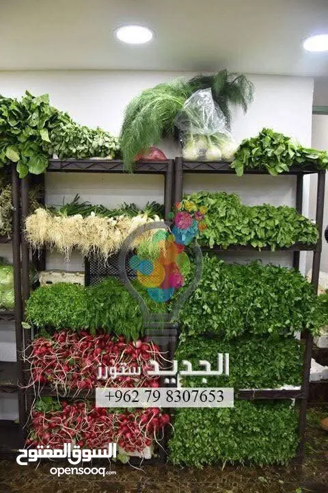 رفوف بلاستيك قوية ومتينة
