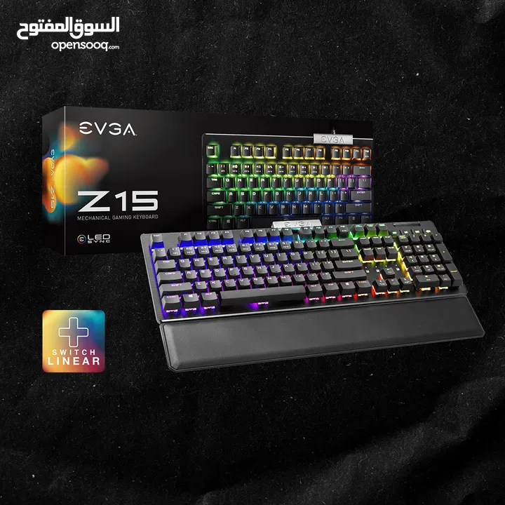 EVGA Z15 RGB Mechanical Gaming Keyboard - جيمينج كيبورد !