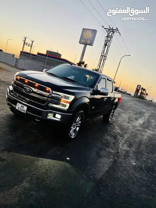 كنج راش    بحالة الشركة موديل 2018 F150 فورد