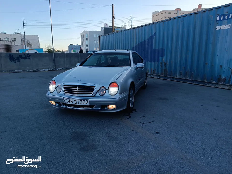 مرسيدس  CLK كمبريسر موديل 2000 بسعر مغري