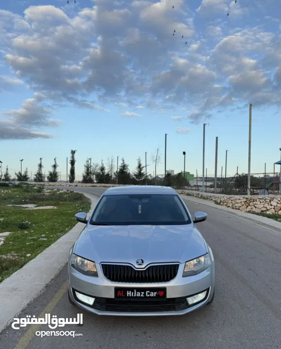 سكودا اوكتافيا 2016 اوتومات ديزل بوضع الشركة السيارة