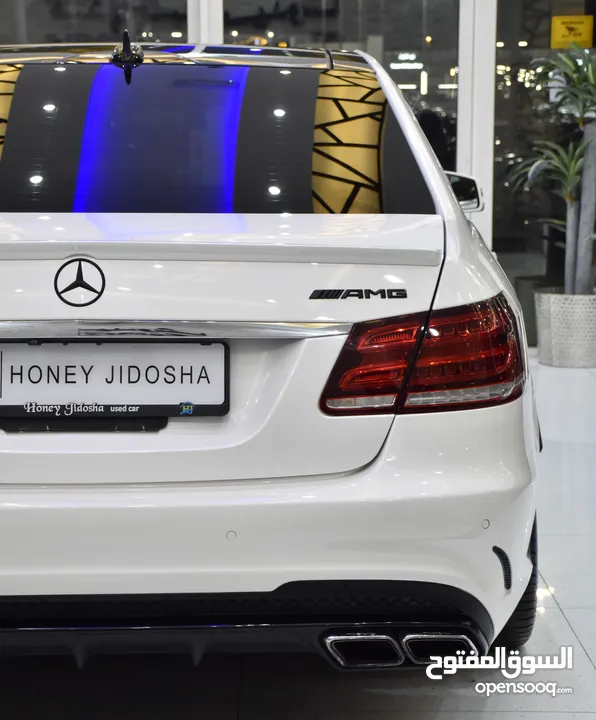 Mercedes Benz E63 AMG ( 2014 Model ) in White Color Japanese Specs