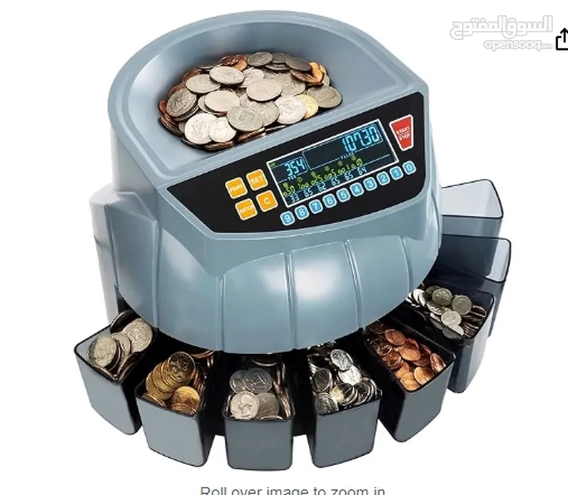 coins counter and sorter