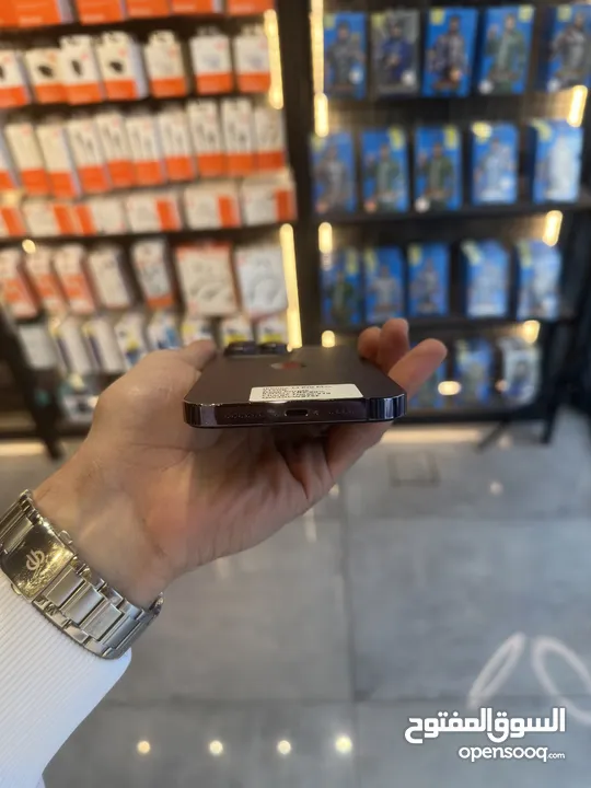 IPHONE 14 PRO MAX (512GB) USED LIKE NEW / ايفون 14 برو ماكس 512 جيجا مستعمل بحاله الجديد كفاله سنتين
