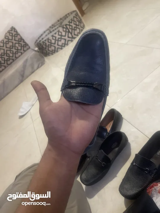 شروة احذية جلد طبيعي