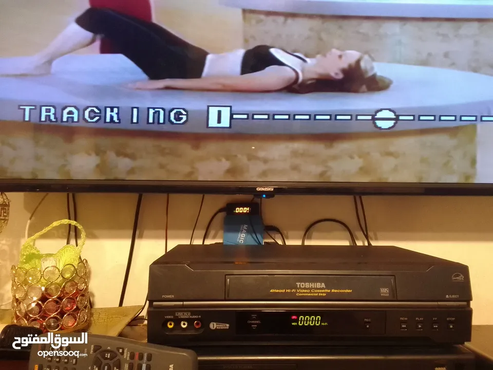 جهاز فيديو نظام امريكي vhs للبيع