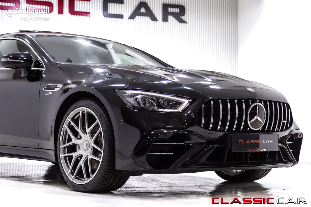 Mercedes Gt53 AMG 4matic + 2024   السيارة وارد المانيا و قطعت مسافة 11,000 كم