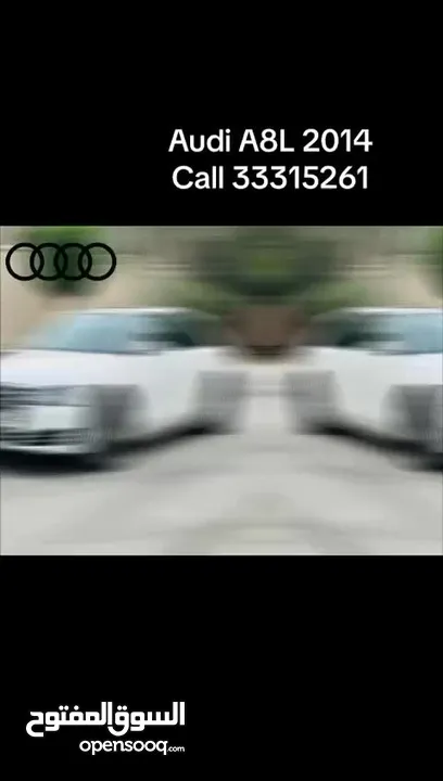 Audi A8L 2014 Full Option 50TFSI Quattro Sale or Exchange also Panorama Roof