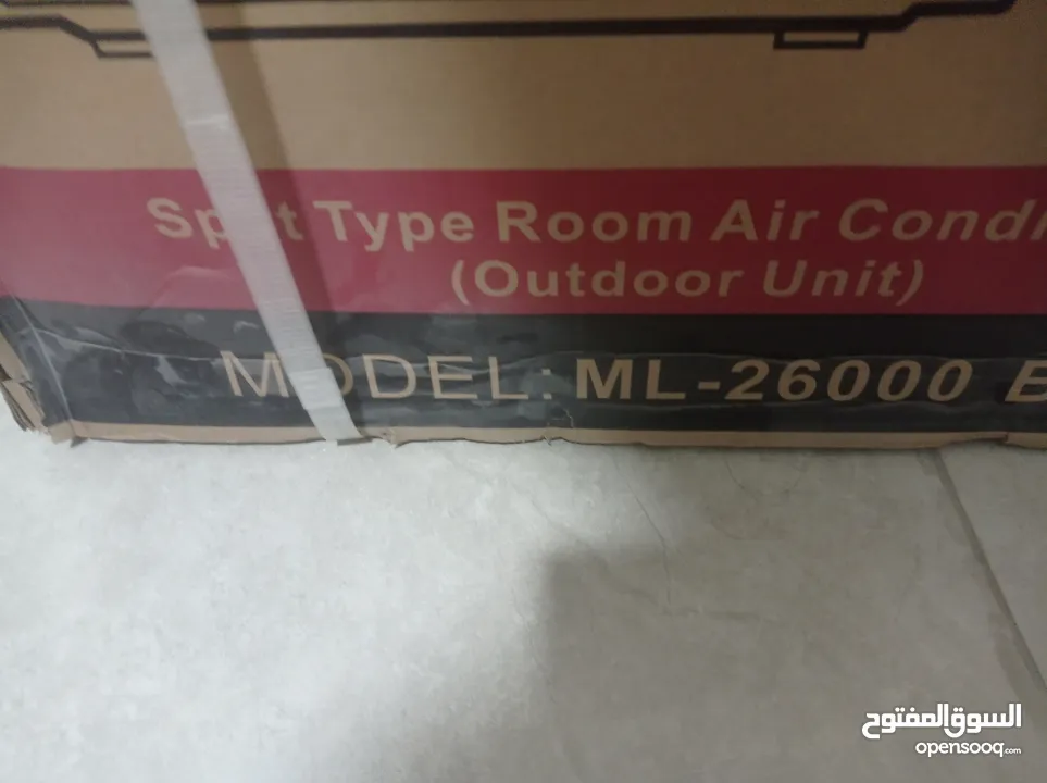 مكيف ميلر العالمية جديد كفالة لمده سنه 2.4طن inverter