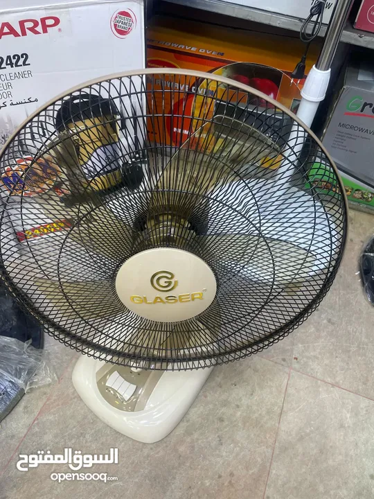 مروحة جليزر طاولة