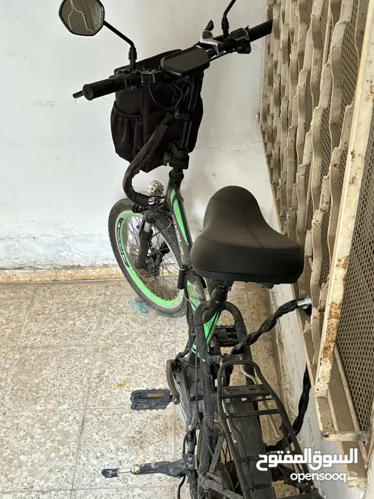دراجة هوائية على الكهرباء