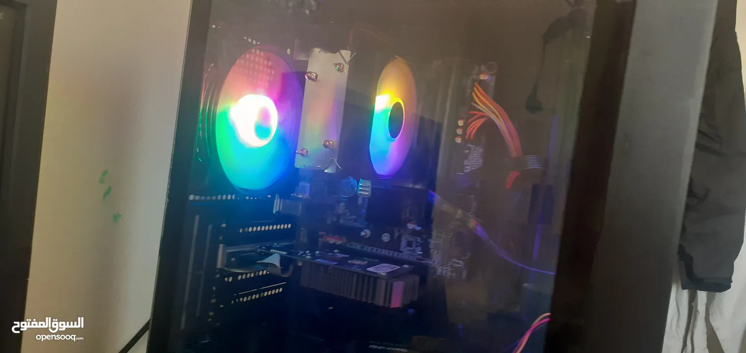 معالج i5 4570 PC تجميع  12ram  GPU   Nvidia  2 gaga power 300w اللوحه الام H81 الكيس جيمينج ار جيبي