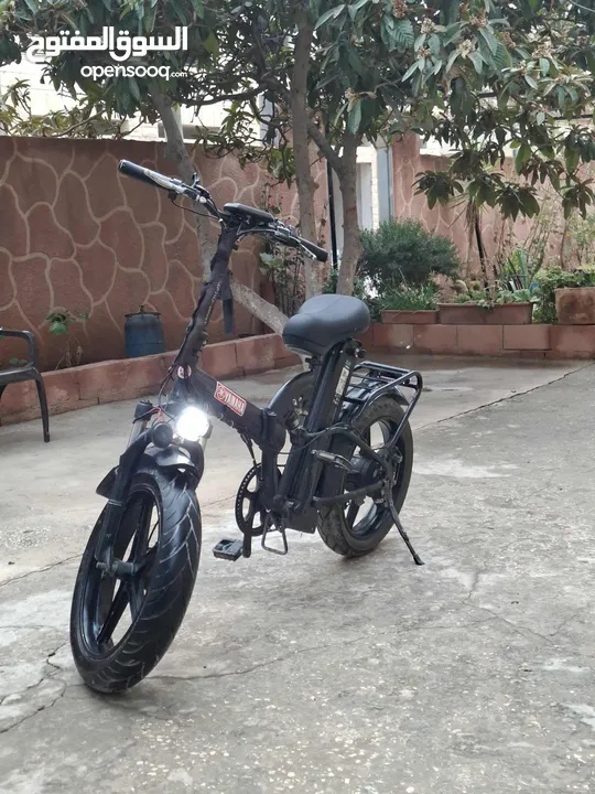 بسكليت كهربا عجل عريض نخب